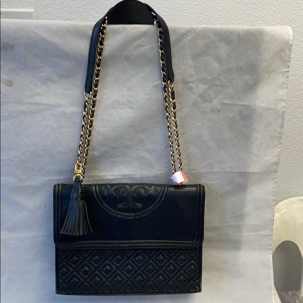 Tory Burch Fleming Convertible Shoulder Bag black - Picture 2 of 9